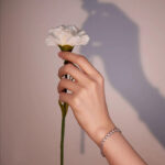 4.0mm Round Cut Moissanite Bracelet