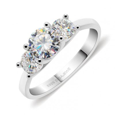 Moissanite Engagement Ring