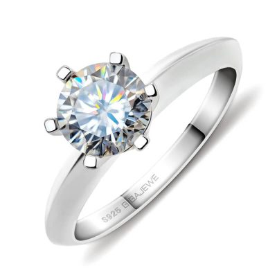 Moissanite Engagement Ring