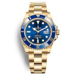 Rolex Submariner 126618LB blue dial 18k yellow gold