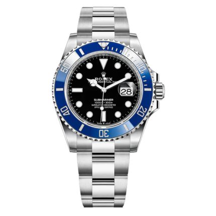 Rolex Submariner 126619LB white gold black dial blue ceramic bezel