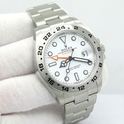 Rolex Explorer II 226570 white dial 42mm stainless steel Oyster bracelet
