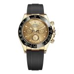 Rolex Daytona Yellow Gold Oysterflex Champagne Dial New 2023 116518LN