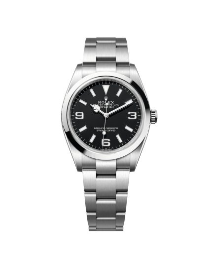 Rolex Explorer 124270-0001 36mm Stainless Steel Black Dial Smooth Bezel Oyster Bracelet