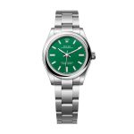 Rolex Oyster Perpetual 31mm 277200-0006 Stainless Steel Turquoise Blue Dial Smooth Bezel Oyster Bracelet