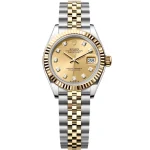 Rolex Datejust 31mm 278273-0026 Yellow Gold Champagne Diamond Dial jubliee bracelet