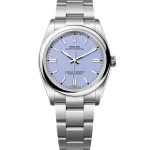 Rolex Oyster Perpetural 40mm 126000-0013 OysterSteel Levender Dial Oyster Bracelet