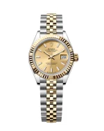 Rolex Lady Datejust 279173-0001 Yellow Gold champagne Dial jubliee Bracelet