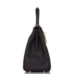Hermes Black Togo Retourne Kelly 28cm Gold Hardware - Image 3